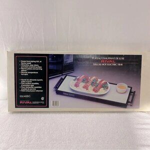 Vintage Rival  Delue Hot Electric Tray